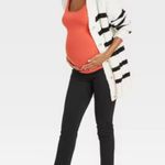 Isabel Maternity Over Belly Ponte Skinny Maternity Pants - by Ingrid & Isabel™ Black Photo 2