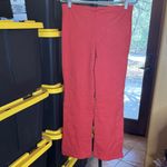 Urban Outfitters  Wide Leg Sweatpants Pull On Tie Pumpkin Orange Size Medium Photo 4