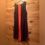 Worthington  dress size 10 NWT. Orange and Navy Photo 7