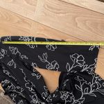 Cato Womens 18/20W Black Flowers Blazer Jacket Career Long Cardigan Open Front Photo 10