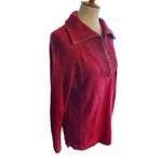 Eddie Bauer Red Half Zip Long Sleeve Sweater XL Photo 4