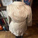 Old Navy tan belted lightweight XS minimalist trench coat Photo 2