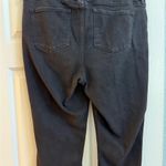 Old Navy  Women’s High-Rise Wow Straight Jeans Size 16 Tall Black Stretch Denim Photo 13