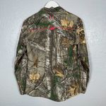 Under Armour Women M Realtree Xtra Camo Shirt Fitted Pocket Button Front Photo 3