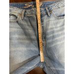 Seven7  Fashion Jeans Women 14 Distressed Light Wash Cropped Western Boho Fringe Photo 6