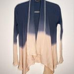 HYFVE Ombré Ribbed Waterfall Cardigan Lace Up Sweater Size S Photo 0