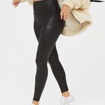 Aerie NWOT OFFLINE The Hugger High Waisted Crackle Legging Black Size Small Photo 0