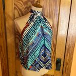 Bisou Bisou  colorful chevron summer top Photo 10