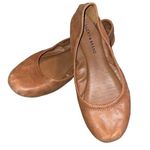 Lucky Brand  Emmie Leather Ballet Flat Women’s Size 9M Brown Non Slip Sole Photo 0