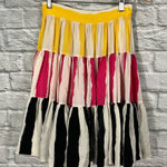 Perry Ellis Vintage 80’s 90’s Portfolio  Silk Skirt - Size 4 Photo 0