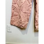 EN SAISON Dusty Pink Linen Style Front Zipper Macey Trousers Pants Size Small Photo 10
