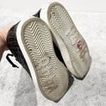 P448 Women's Fantasy Glitter Croc Embossed High Top Sneakers Black 37 US 7 Photo 9