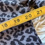 Splendid  Charcoal Leopard Print Sweatshirt Size Small Photo 2