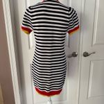 Anthropologie Anthro Flat White Knit Short-Sleeve Crew-Neck Mini Dress. Size M. MSRP $118 Photo 8