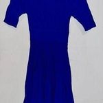 Kerisma Blue Pleated Midi Dress sz M Photo 0