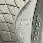 Oofos OOahh slides sandals in slate gray unisex sizing comfort shoes recovery Size 10 Photo 7