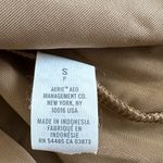 Aerie  Light Brown Velour Smocked Waist Skirt Photo 3