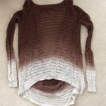 BKE Buckle Brown and tan ombré sweater Photo 0