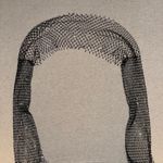 Sparkly Rhinestones Fishnet Crop Top Black Photo 2