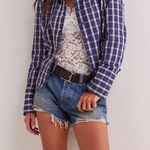 We The Free Free People Daylight Plaid Shirt Photo 0