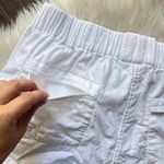 Mikoh White Cotton Cargo Shorts Photo 4