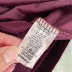 Windsor  Lustrous Velvet Dress Deep Red Off Shoulder M Photo 8