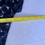 Fuzzi Made In‎ Italy Long Sleeve Blue Leopard Tee Shirt Black Blue Size XS Y2K Photo 9