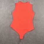 SKIMS  Essential Crew Neck Sleeveless Bodysuit Orange NWOT Large Photo 3