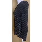 Laurence Kazar  VTG Beaded 100% Silk Black Beaded Evening Jacket Size Medium Photo 2