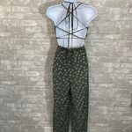 Lulus Green Print Strappy Back Jumpsuit Photo 9