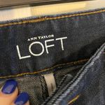 Loft Ann Taylor  6 or 28 dark wash curvy flare mid rise low rise jeans Photo 3
