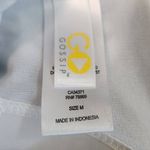 Gossip  Black Print Sports Bra with Green Trim NWT Size Medium Racerback Bra Photo 8