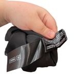 C/MEO COLLECTIVE Counting Stars Top Black Sheer Sleeve Peplum Keyhole Medium Photo 14