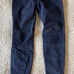 ZARA  basic denim moto jeans 6 Photo 0