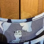 Floral Sleeveless Nightgown Blue Size XS Photo 1