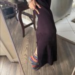 St. John  wool knit Dark Purple Pencil Skirt size 6 NWT Photo 9