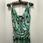 Blu Sage Y2K Retro Green and Black asymmetrical whimsigoth fairy core dress XS Photo 3