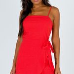 Princess Polly Red Mini Dress Photo 0