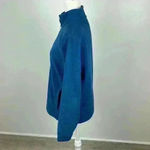 Woolrich Women’s  Blue Fleece Full Zip Jacket Size M Photo 2