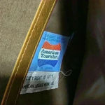 Vintage American Tourister Brown Clutch Bag Photo 4