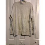 Gap Women's Oatmeal Speckled Mock Neck Sweater Size XL Photo 2