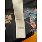 Rebecca Minkoff Steffy Dress Velvet Floral Open Back Black Long Sleeve Sz Small Photo 6