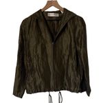 Valerie Stevens  Olive Utility Jacket w zipper size 6 Photo 0
