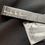 Nicole Miller  New Black Career Pants Flat Front Classic Trousers Women's Size 6 Photo 9