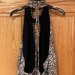 Free People  Animal‎ Instincts Printed Halter Maxi Dress in Cheetah Combo Size 12 Photo 11