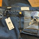 Noisy May New Blue Ankle Cuff Baggy Oversized Elastic Cuff Jeans Denim Womens XL Photo 8