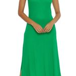 Becca NWT Mykonos Semisheer Ribbed Cover-Up Maxi Dress Color: Verde Photo 5