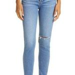 RE/DONE '90s Ultra High Waist Skinny Jeans 70s 5-Pocket Blue Super High Rise 26 Photo 0