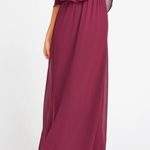 Show Me Your Mumu Caitlin Cold Shoulder Gown Red Cherry Red NEW Photo 12