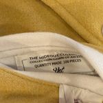 NWT The Hideout Clothing Reversible Mustard/Light Yellow Letterman Jacket Photo 4